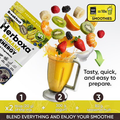 Banana Energy – en sund morgenmadsblanding, der er som »fastfood«