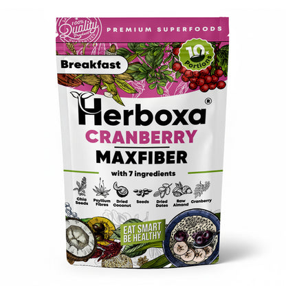 Cranberry Maxfiber – Den fiberrige og sunde »fastfood«-morgenmad