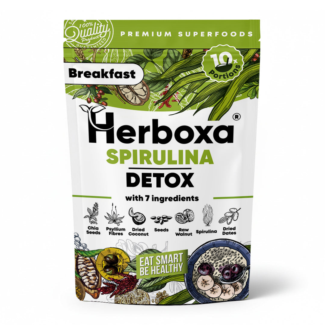 Spirulina Detox – din sunde “fastfood”-morgenmad med spirulina