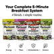 Herboxa® Superfoods Bundle Mix –  4 produkter – den komplette sunde morgenmad til mere end 1 måned. 